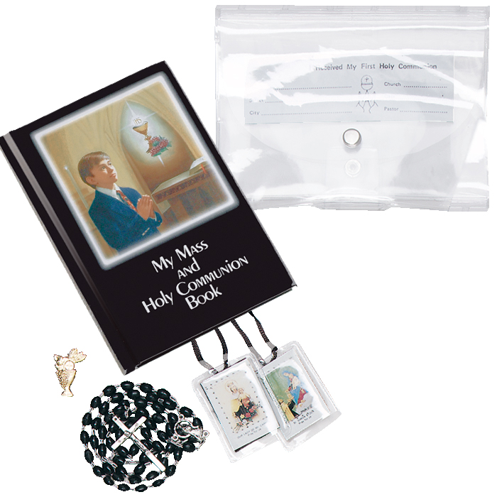 First Communion Gift Set w/ Clear Cover