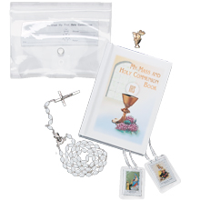 First Communion Gift Set w/ Clear Cover