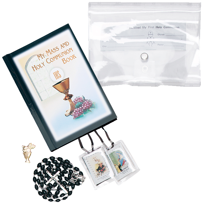 First Communion Gift Set w/ Clear Cover