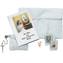 First Communion Sets w/ Satin Purse