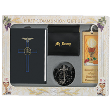 Boy's First Communion Boxed Gift Set