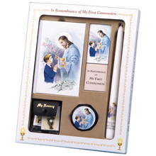 Deluxe Boy First Communion Gift Set