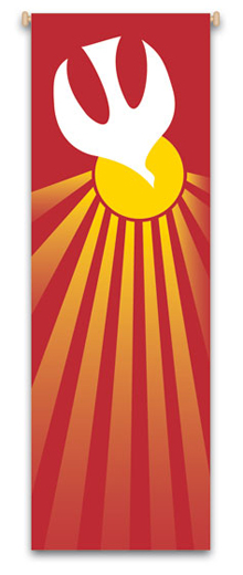 Dove of the Holy Spirit Large Inside Banner