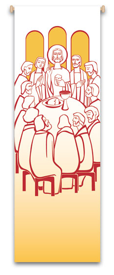 Last Supper Large Inside Banner