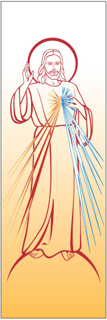 Divine Mercy Large Inside Banner