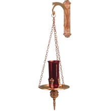 Bronze Wall Sanctuary Lamp