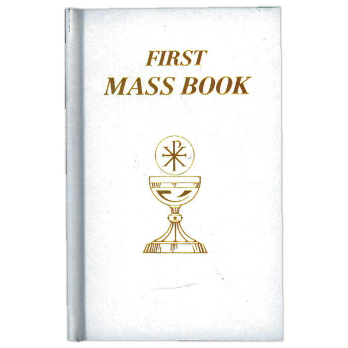 White St. Joseph's First Mass Book