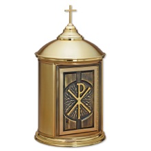 Round Chi Rho Tabernacle