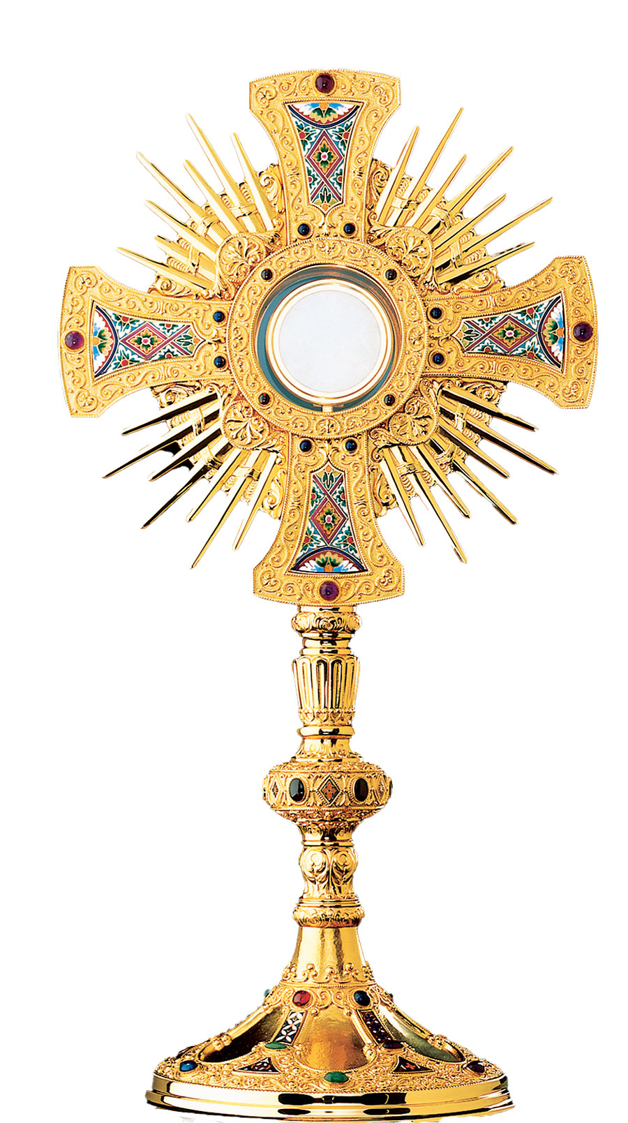 St Remy Monstrance | Brass | 24kt Gold Plated