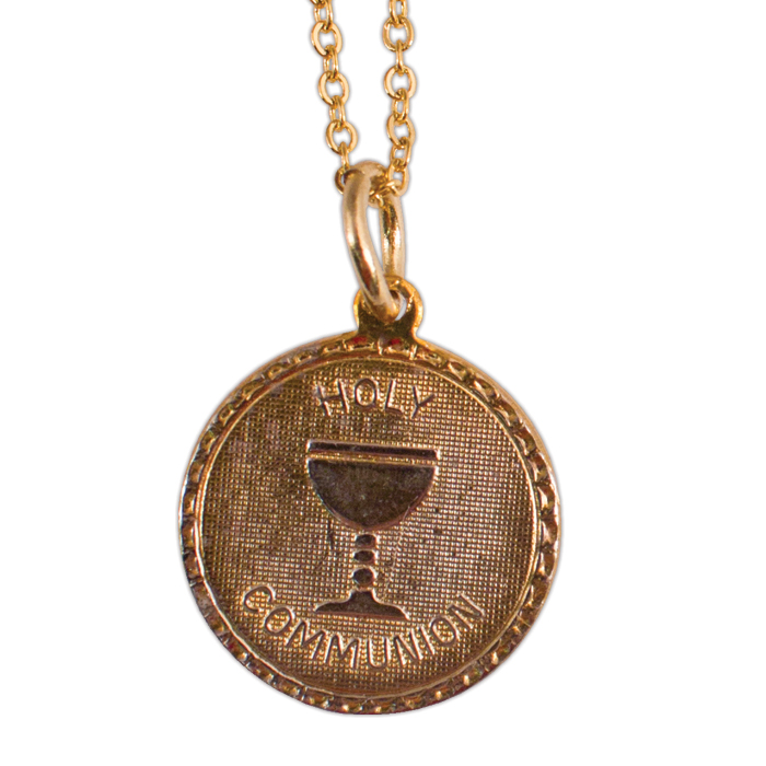 Gold Plated Chalice Pendant