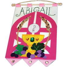 First Communion Banner Kit Girl