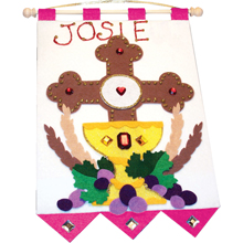 First Communion Banner Kit Girl