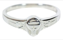 Sterling Silver Chalice Ring