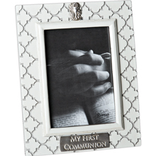 Moroccan Tile First Communion Photo Frame