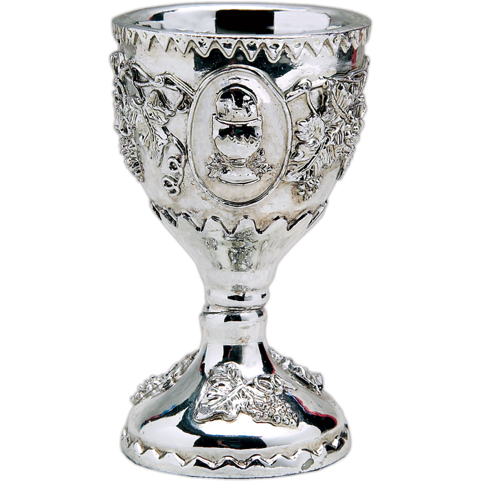 Silver Plated Resin Chalice