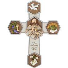 "Bread of Life" First Communion Wall Cross