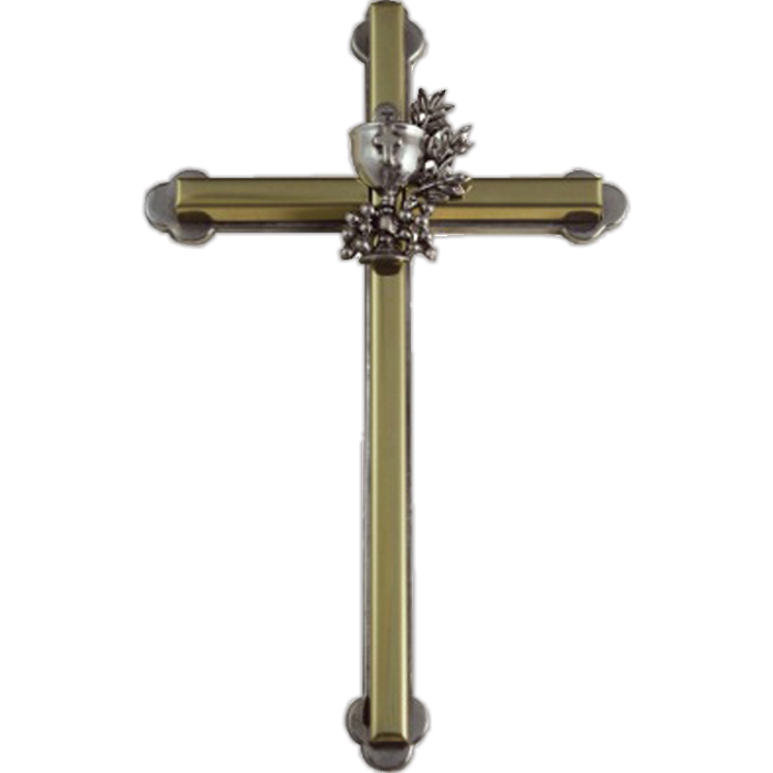 First Communion Budded Wall Cross