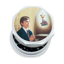Boy First Communion Rosary and Case
