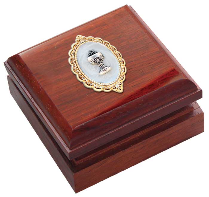 Genuine Redwood Keepsake or Rosary Box