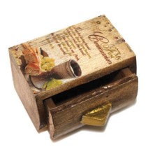 First Communion Rustic Keepsake Box