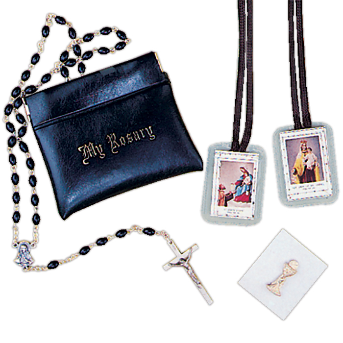 Boy's Rosary First Communion Set