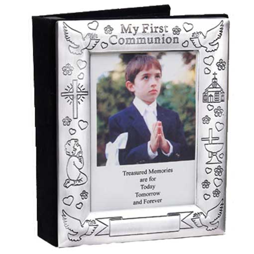 Engravable First Communion Photo Album