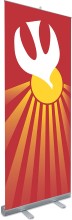 Pentecost - Holy Spirit Standing Roll-Up Banner