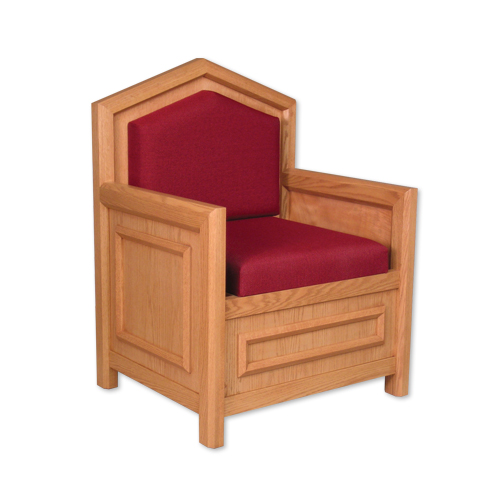 Wood Celebrant Side Chair