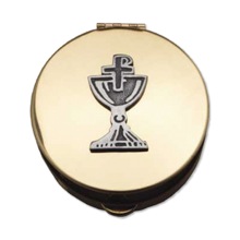 6 to 9 Host Pewter Chalice Design Pyx