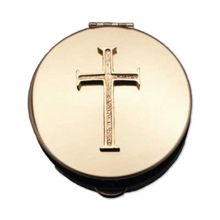 12 to 15 Host Flared Cross Design Pyx