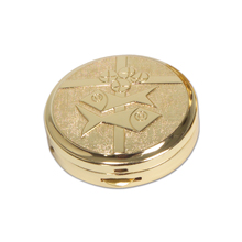 9 Host Fish and Cross Design Pyx