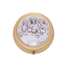 Last Supper Design Medallion Pyx