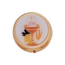 Chalice, Wheat, and Grape Pyx