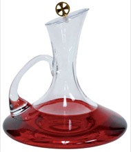 Crystal Glass Flagon Without Lid