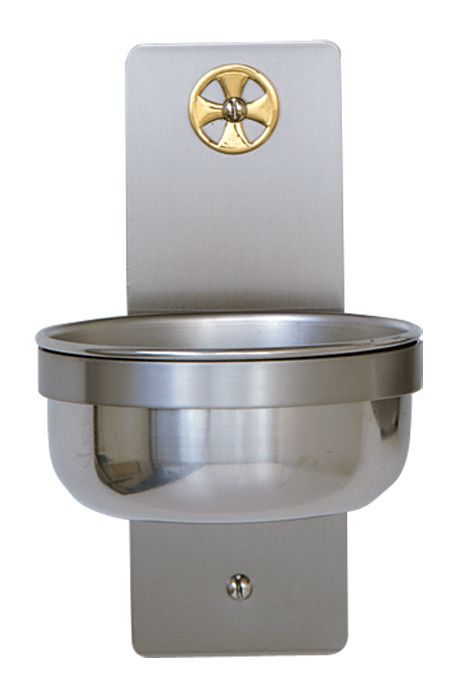 Stainless Steel Wall Holy Water Font