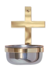 Stainless Steel Wall Holy Water Font