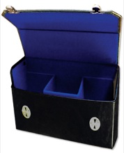 Chrismatory Carrying Case with Blue Velvet Interior