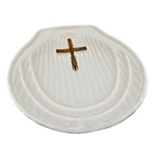Baptismal Shell White Porcelain