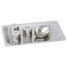 Baptismal Oil Stock Set  Stainless Steel