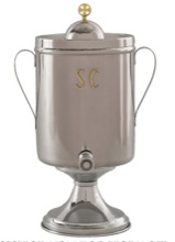 BISHOP HOLY OIL URN SET-2 GAL