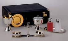 Brass Silverplate Hand Hammered Mass Kit