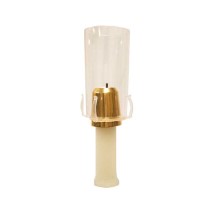 1 15/16" to 2 1/16" Brass Draft Resistant Candle Follower