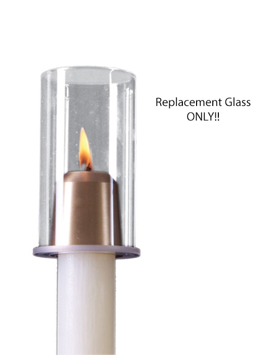 Replacement Glass ONLY for Draft Resistant Burners