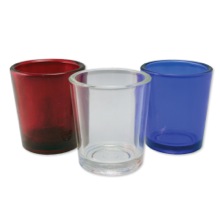 15 Hour Crystal Votive Glass