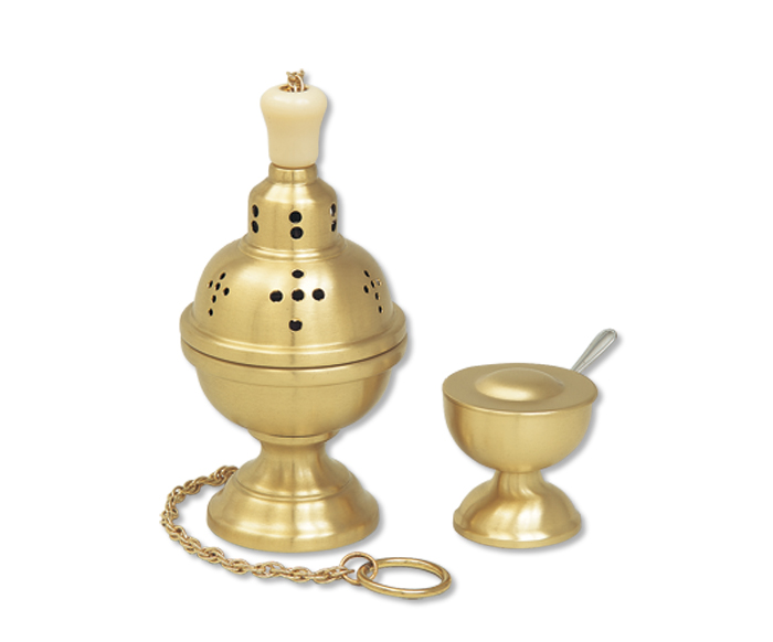 Brass Censer and Boat