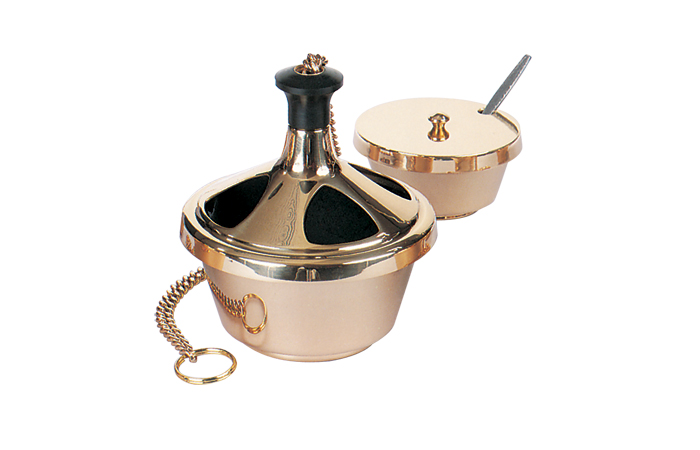 Bronze Open Design Censer and Boat