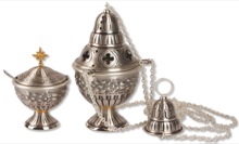 Silver Censer and Boat