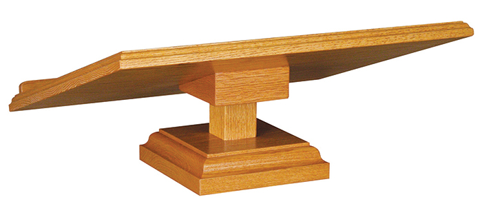 Solid Wood Bible, Missal, Lectionary, Gospel Stand