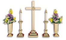 HighPolish Brass AltarSet