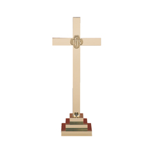 High Polish Brass Altar Cross